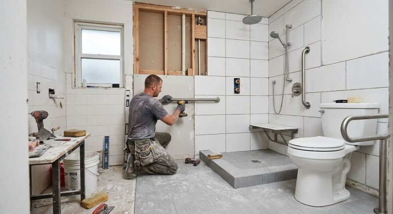 ADA Bathroom Installation in Alpharetta, GA