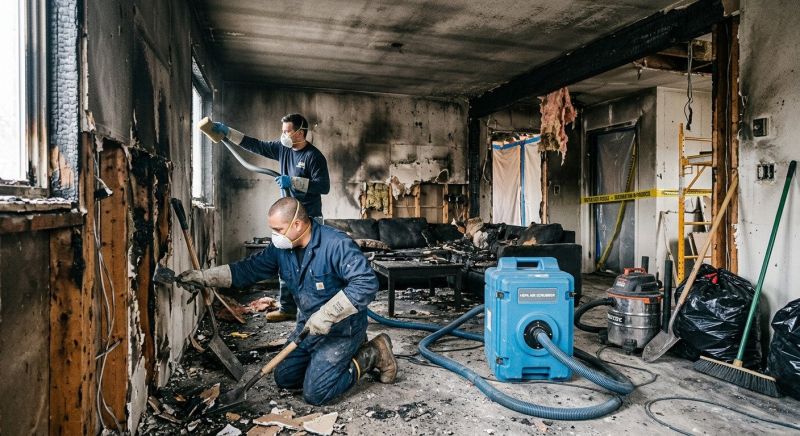 Fire Damage Reconstruction in Scottsdale, AZ