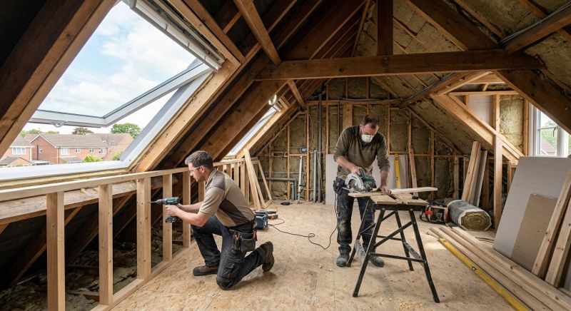 Attic Renovation in Conroe, TX