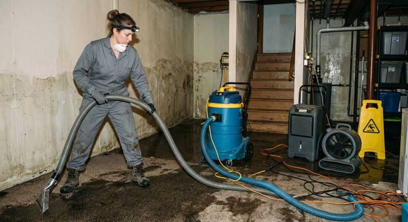 Basement Water Mitigation in Wilmington, NC