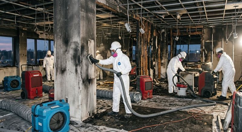 Commercial Fire Damage Repair in Gilbert, AZ