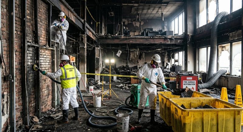 Commercial Fire Damage Repair in Chandler, AZ