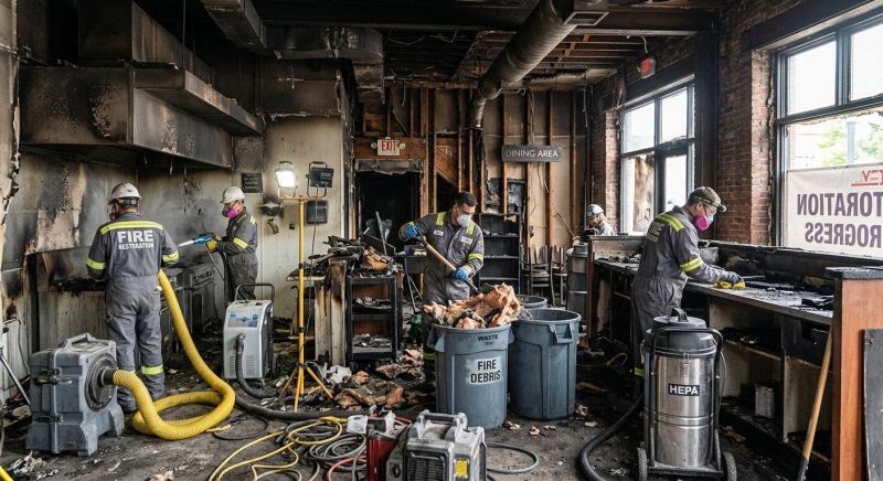 Commercial Fire Damage Repair in Chandler, AZ