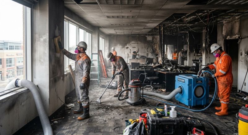 Commercial Fire Restoration in Chandler, AZ