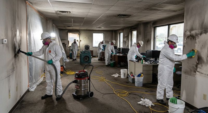 Commercial Fire Restoration in Phoenix, AZ