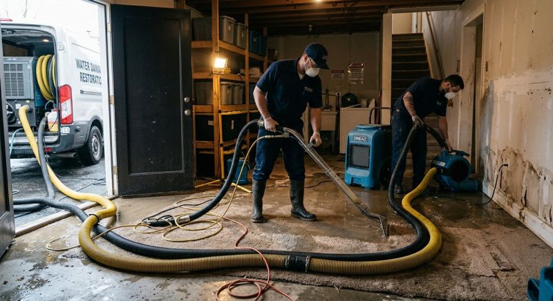 Emergency Water Removal in Santa Rosa, CA
