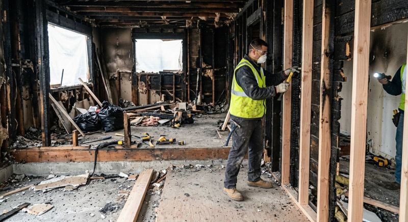 Fire Damage Repair in Gilbert, AZ