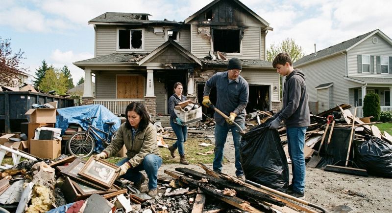 House Fire Recovery in Mesa, AZ