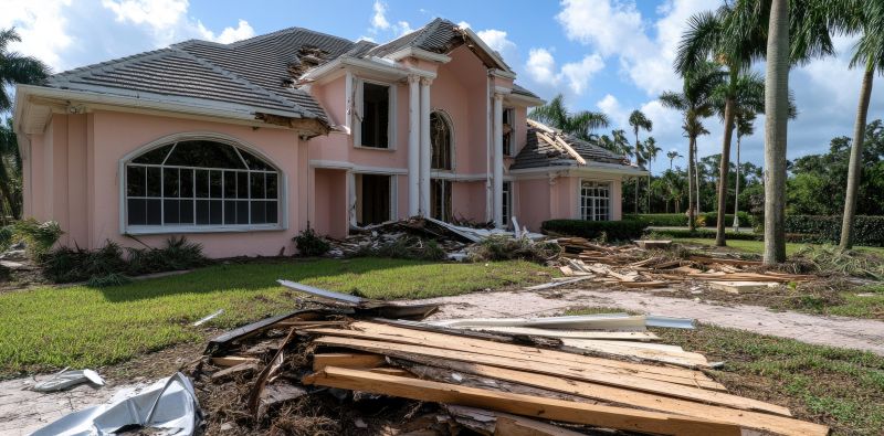 Hurricane Damage Restoration in Kansas City, KS