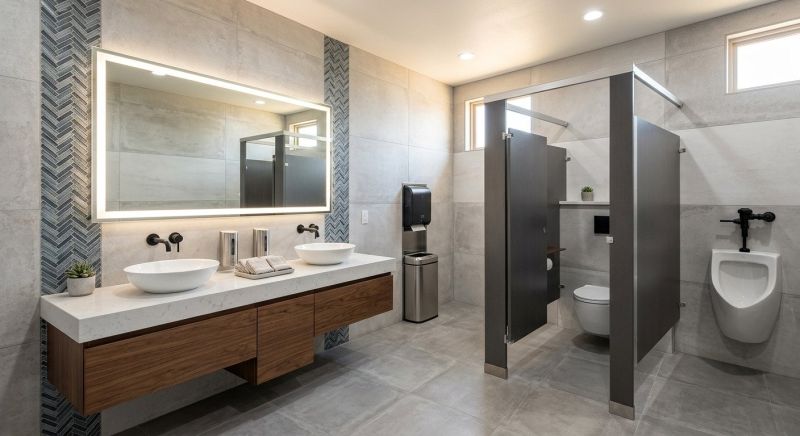 Office Restroom Renovation in Longmont, CO
