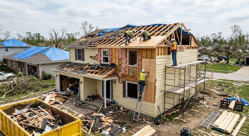Storm Damage Restoration in Alpharetta, GA
