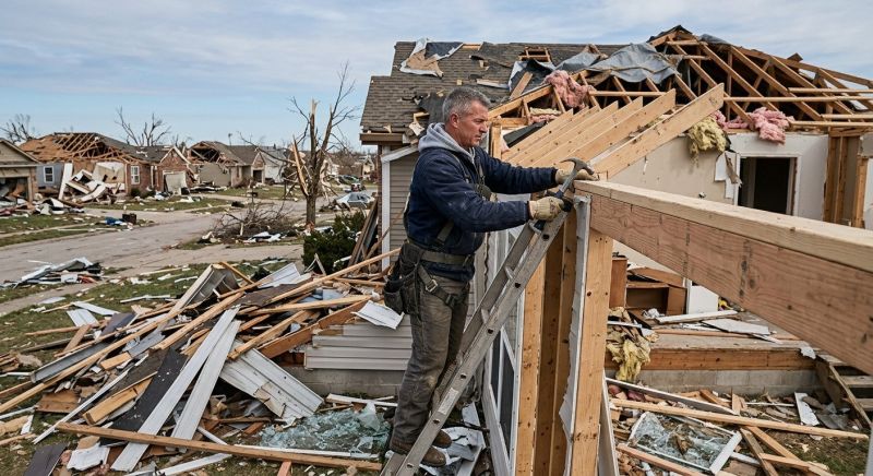 Tornado Damage Repair in Alpharetta, GA