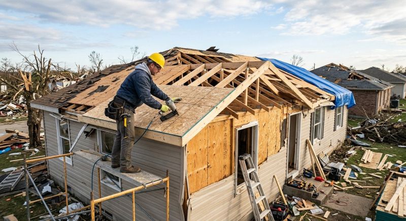 Tornado Damage Restoration in Olathe, KS