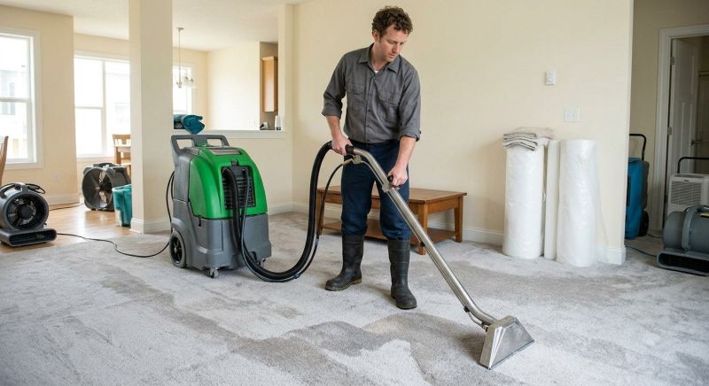 Wet Carpet Drying in Napa, CA